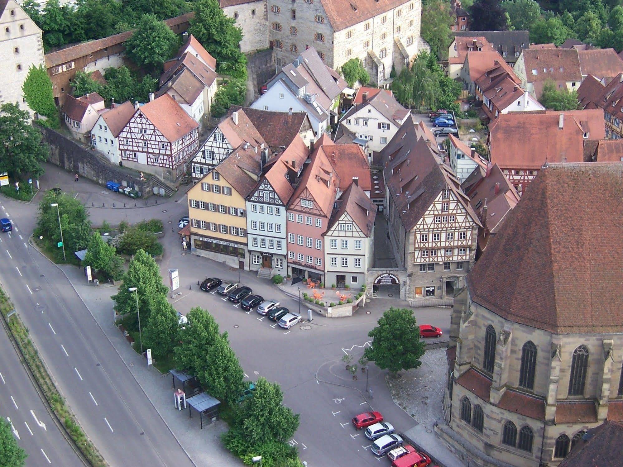 Hotel Scholl Schwäbisch Hall Buitenkant foto